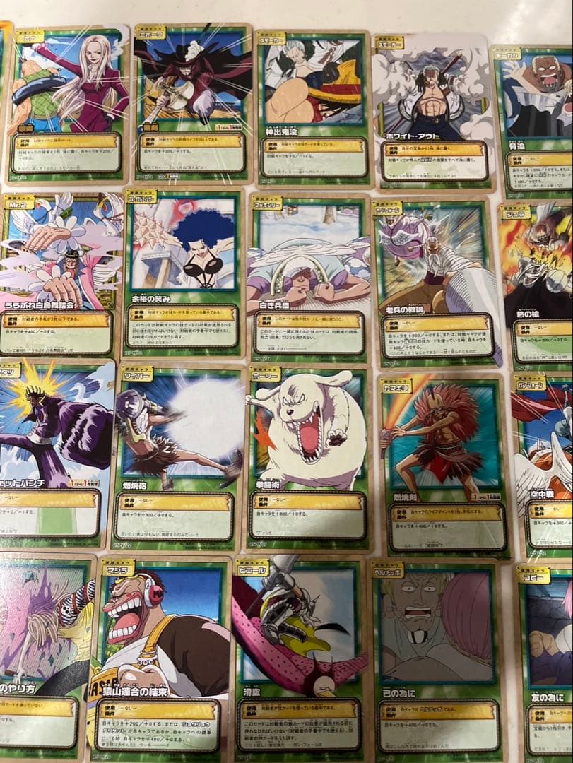 【希少】旧ワンピースカード　４０枚まとめ売り 敵キャラなど