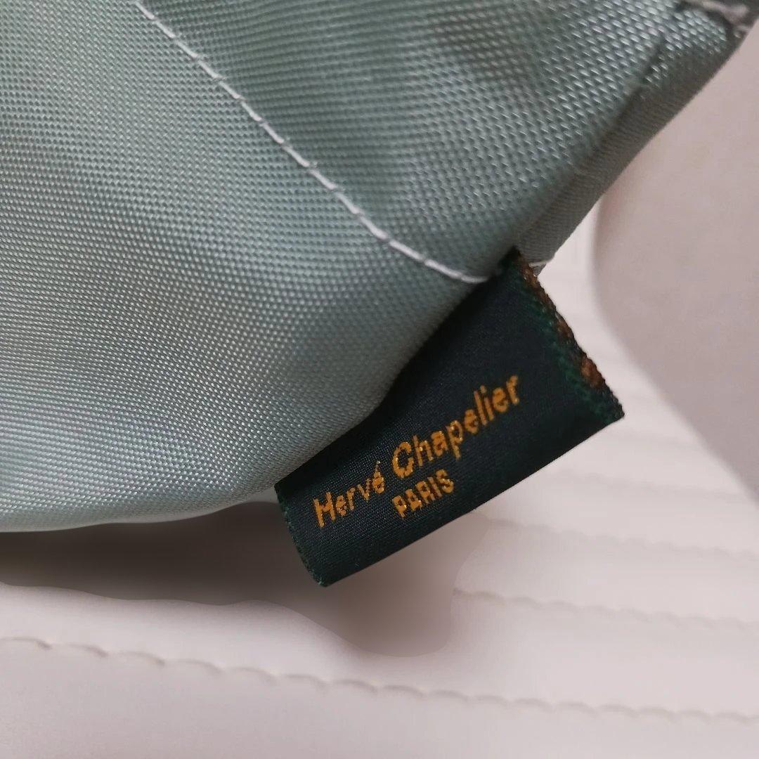 2767　エルベシャプリエ　舟形トート　901N　サックス　未使用