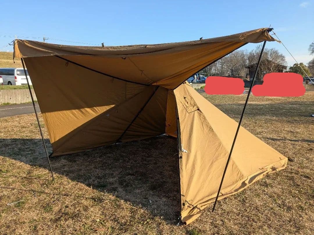 WAQ　Alpha TC/DX TCTDX1＆フロントウォール　ソロテント