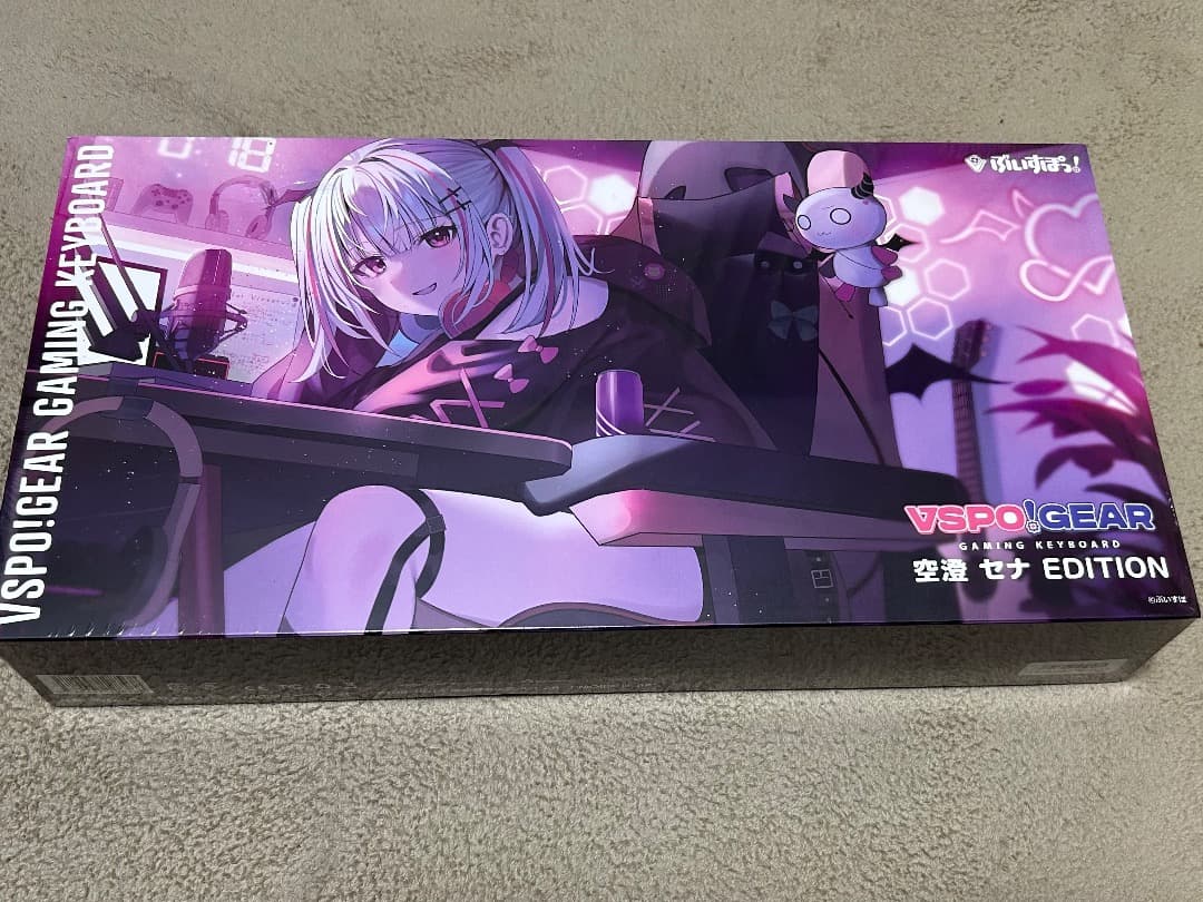 【新品未開封】ぶいすぽっ！ ゲーミングキーボード 空澄セナ VSPO! GEAR