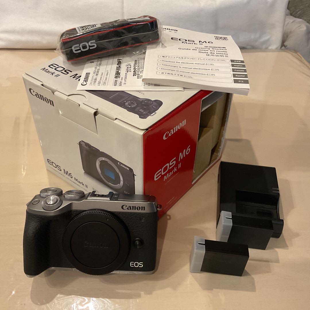 Canon EOS M6 Mark II 本体 + ビューファインダー