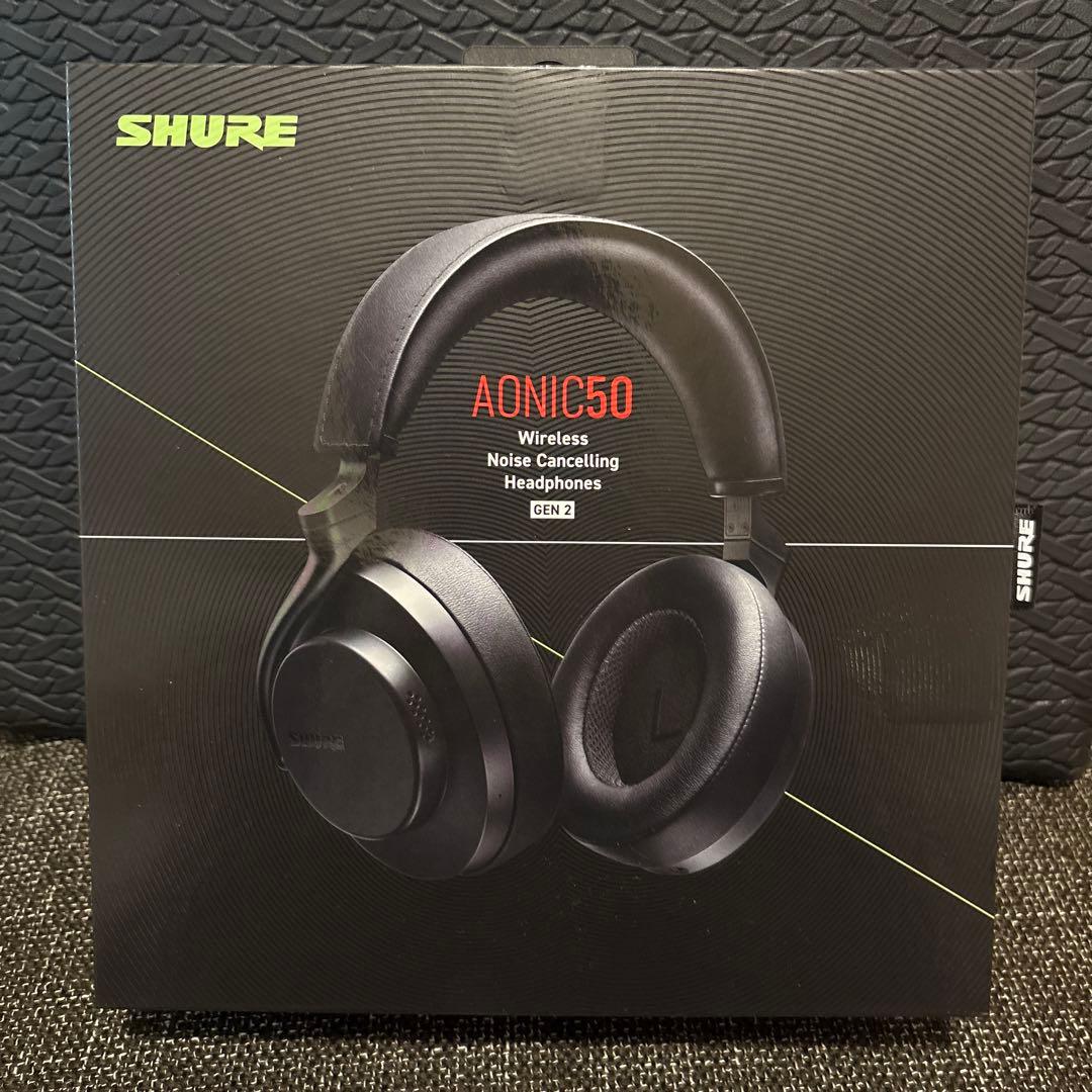 美品 SHURE AONIC 50 ワイヤレスヘッドホン