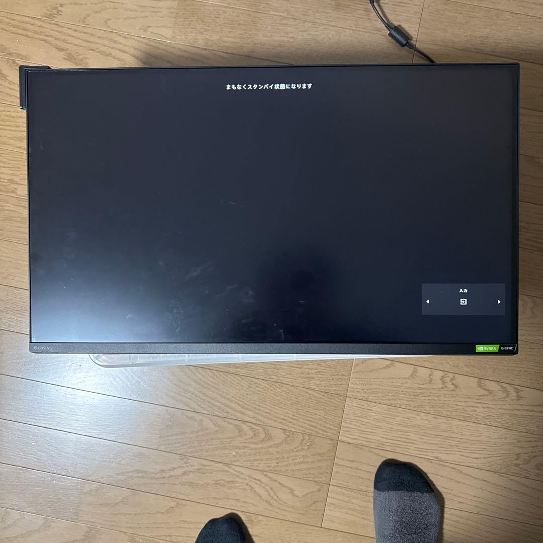 SONY INZONE M9 4K ゲーミングモニター　モニター台欠品