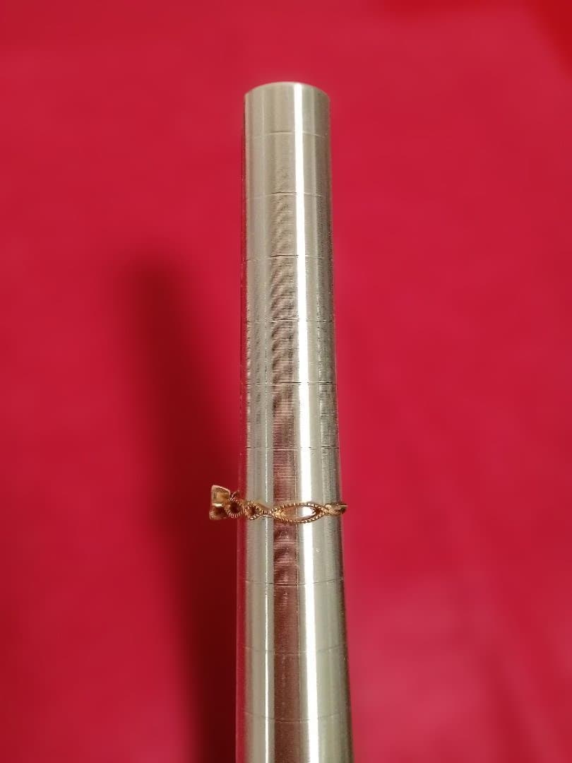 【agate】K10ダイヤモンドリング