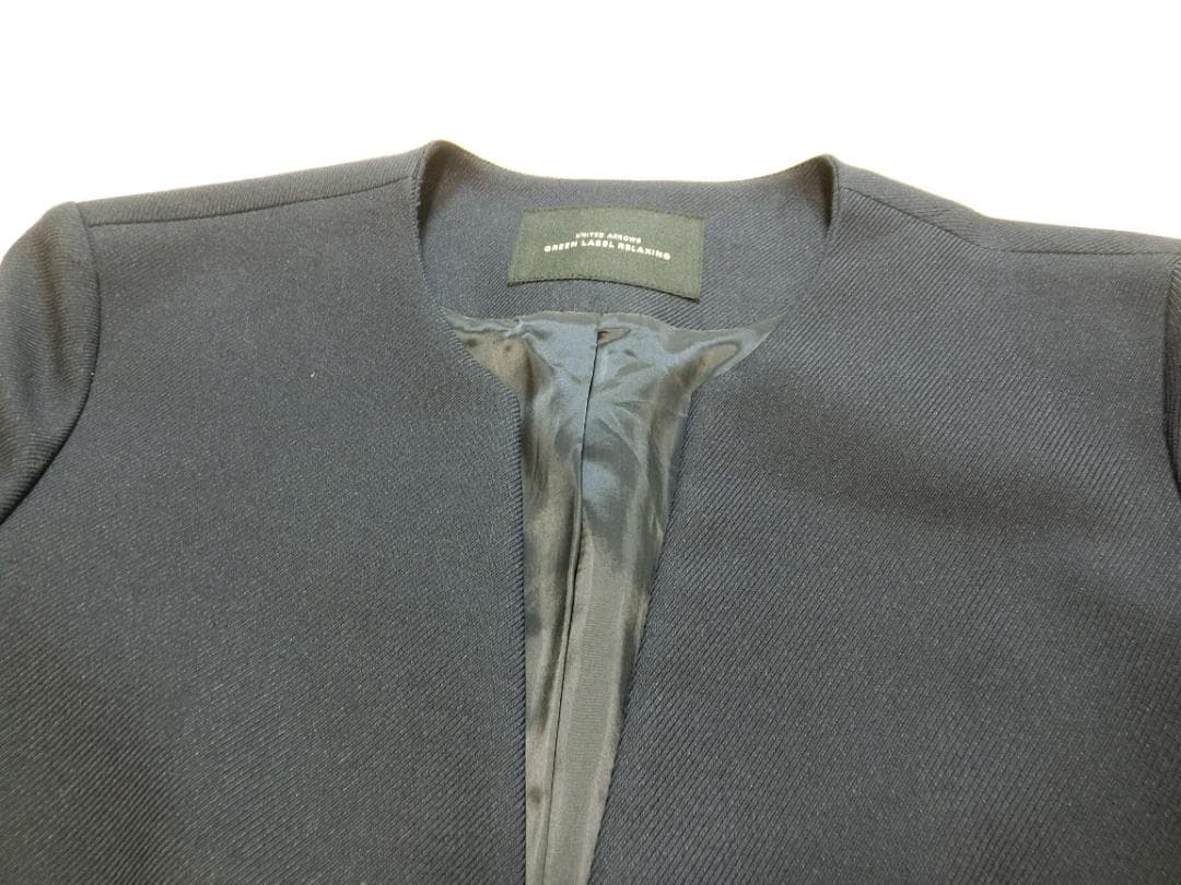 美品　グリーンレーベルリラクシング　ストレッチ　パンツ　セットアップ　４２