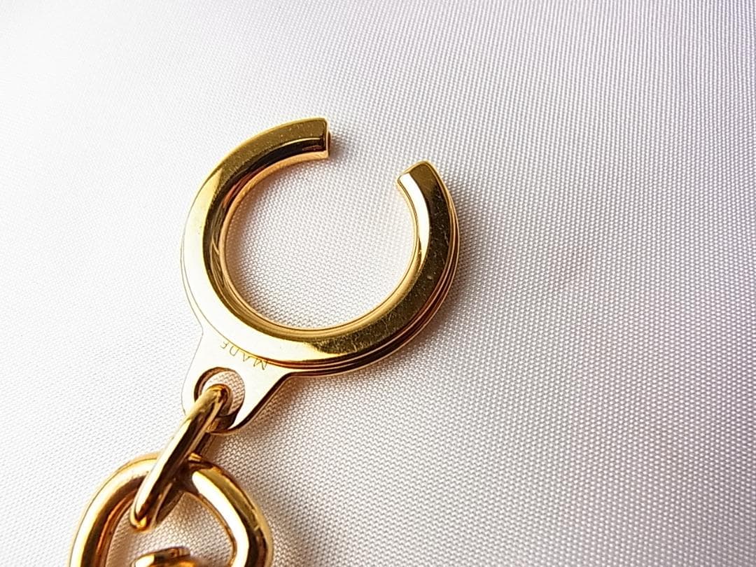 正規美品ルイ ヴィトン アノクレ キーホルダー キーリング M62694男女兼用