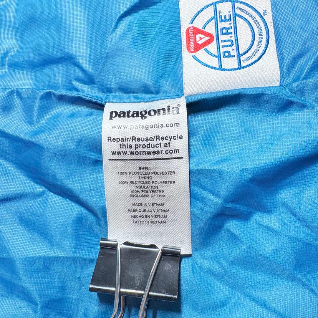 パタゴニア　ナノパフジャケット　M　テラコッタ　ドローコード　プリマロフト