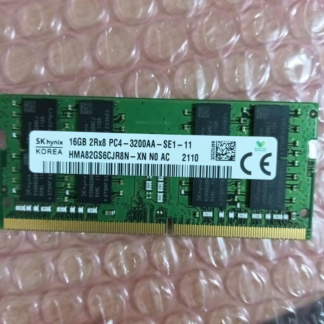 ノートPCメモリ　SKhynix　PC4-3200AA　16GB