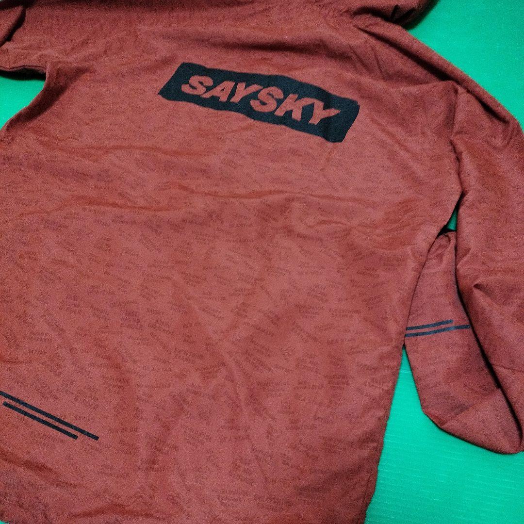 新品タグ付き　セイスカイ　ランニング　ナイロンジャケット　S