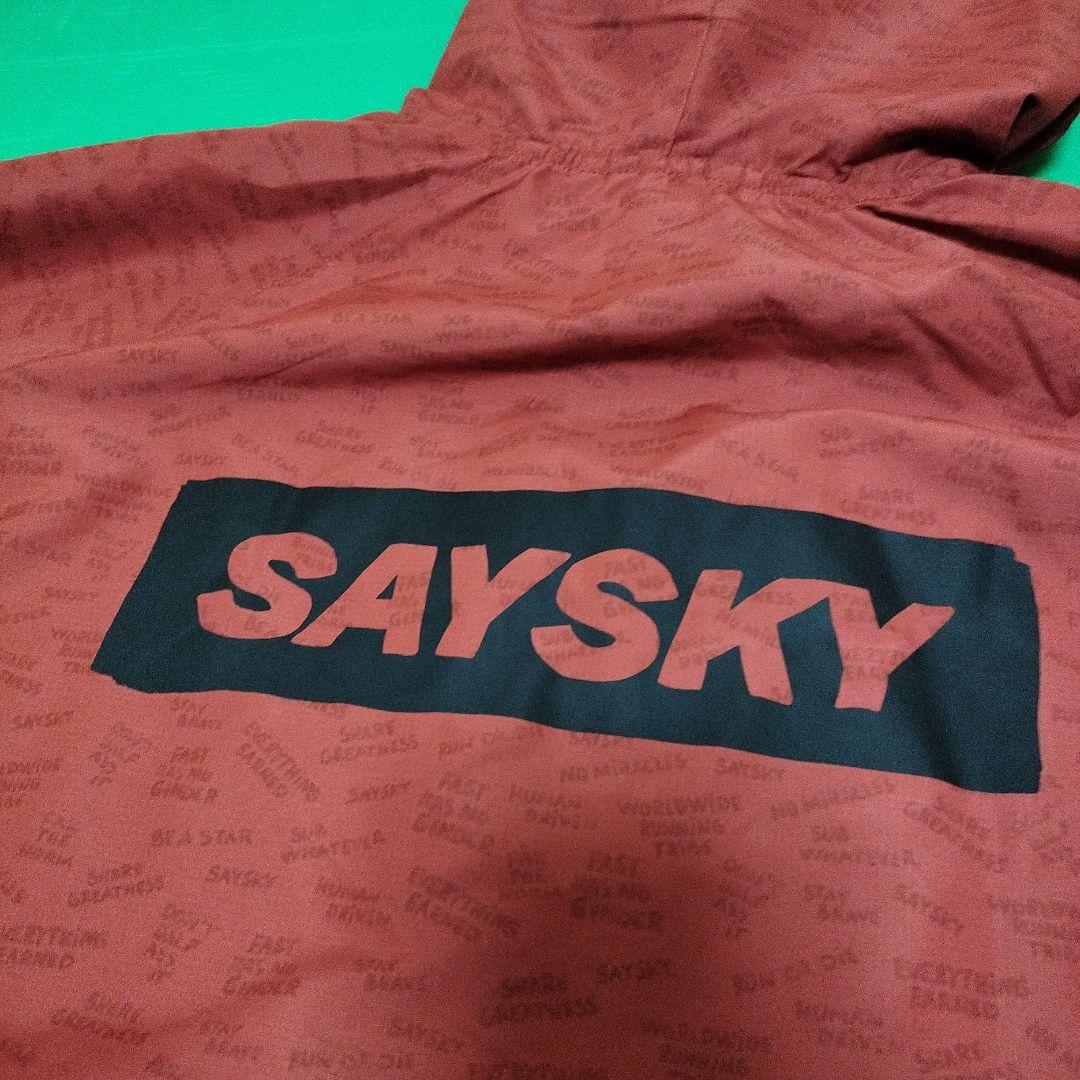 新品タグ付き　セイスカイ　ランニング　ナイロンジャケット　S