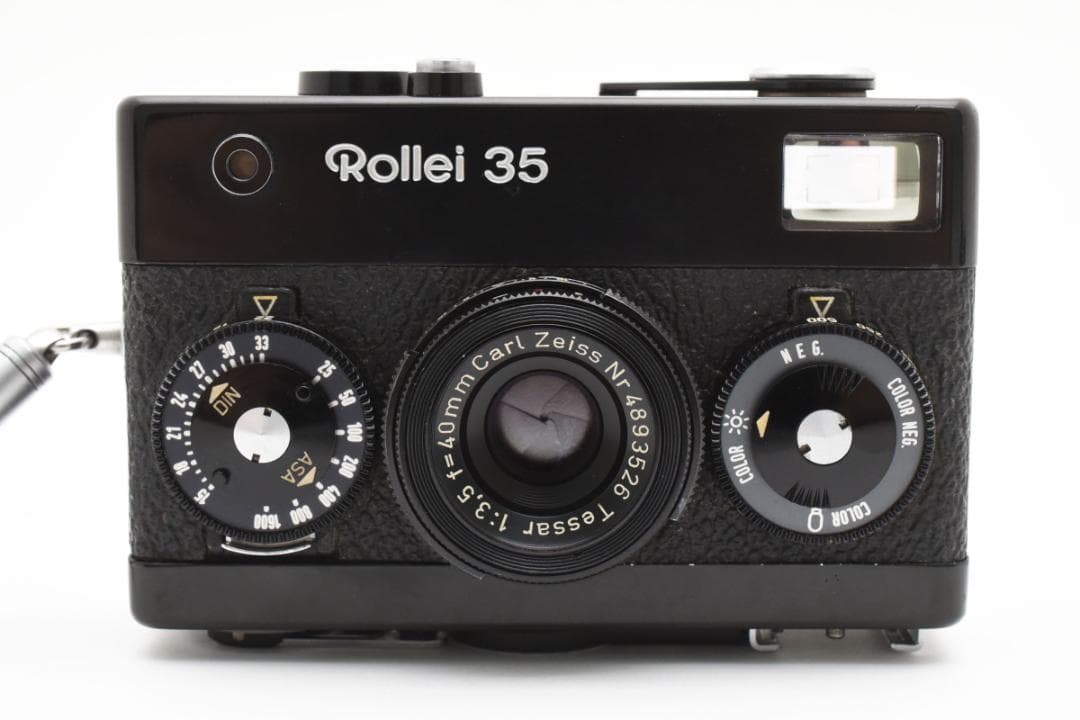 超希少 シャッターOK Rollei 35 ブラック ドイツ製 フィルムカメラ