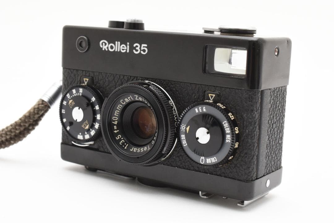 超希少 シャッターOK Rollei 35 ブラック ドイツ製 フィルムカメラ