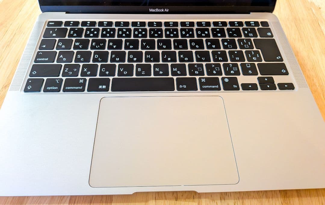 MacBook Air M1（2020）メモリ8GB ストレージ258GB