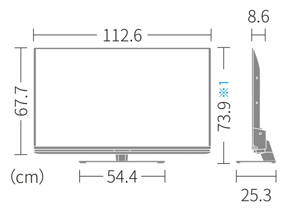 シャープ 50V型 液晶 テレビ AQUOS 2021年製