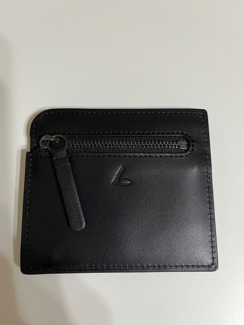 土屋鞄 ブラックヌメ カードホルダー
