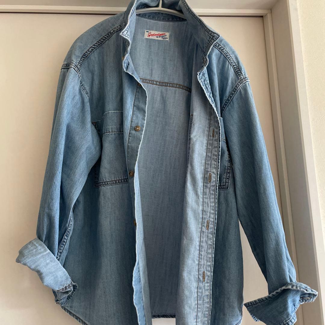 spick&span ライトオンスデニムシャツ