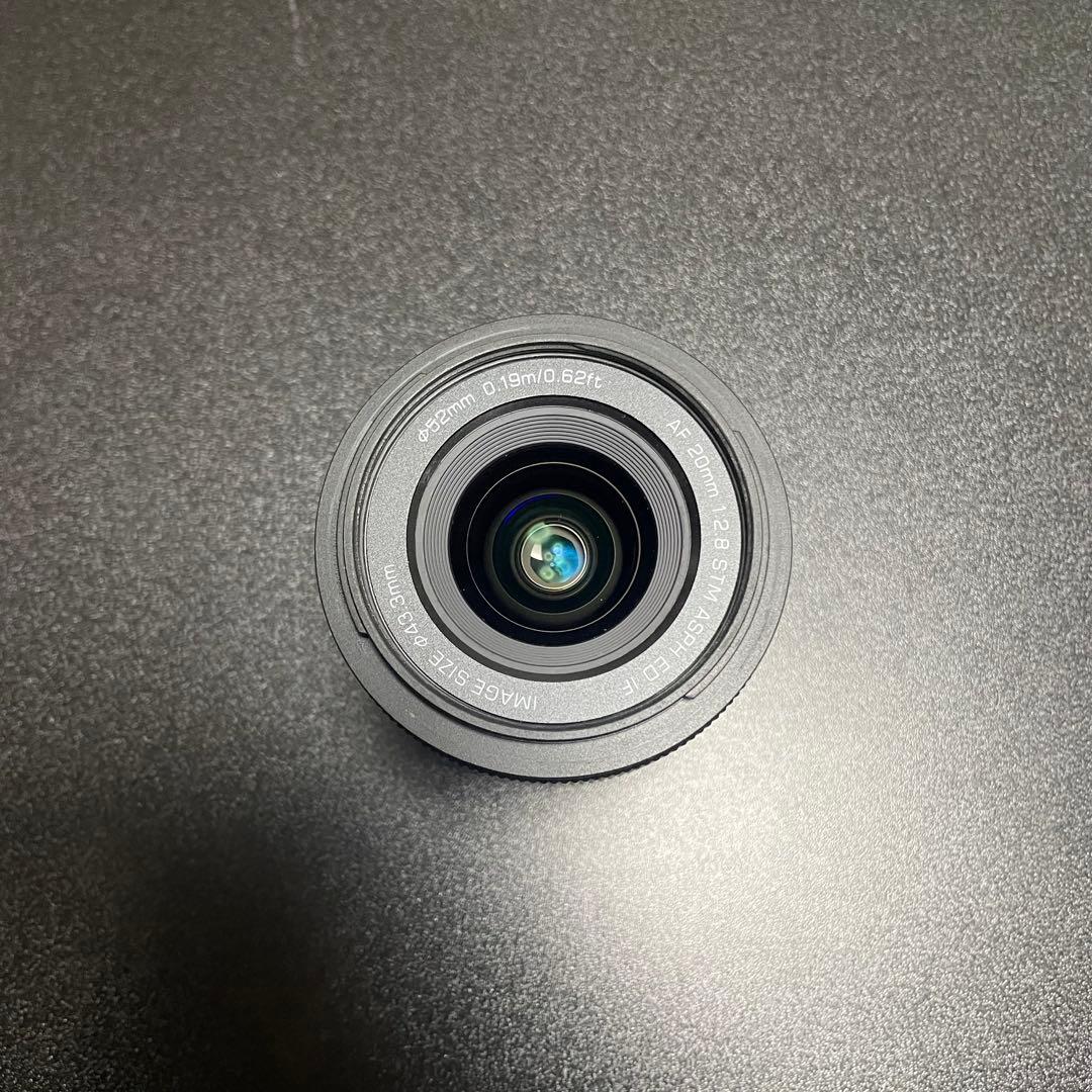 VILTROX 20mm F2.8 sony Eマウントレンズ