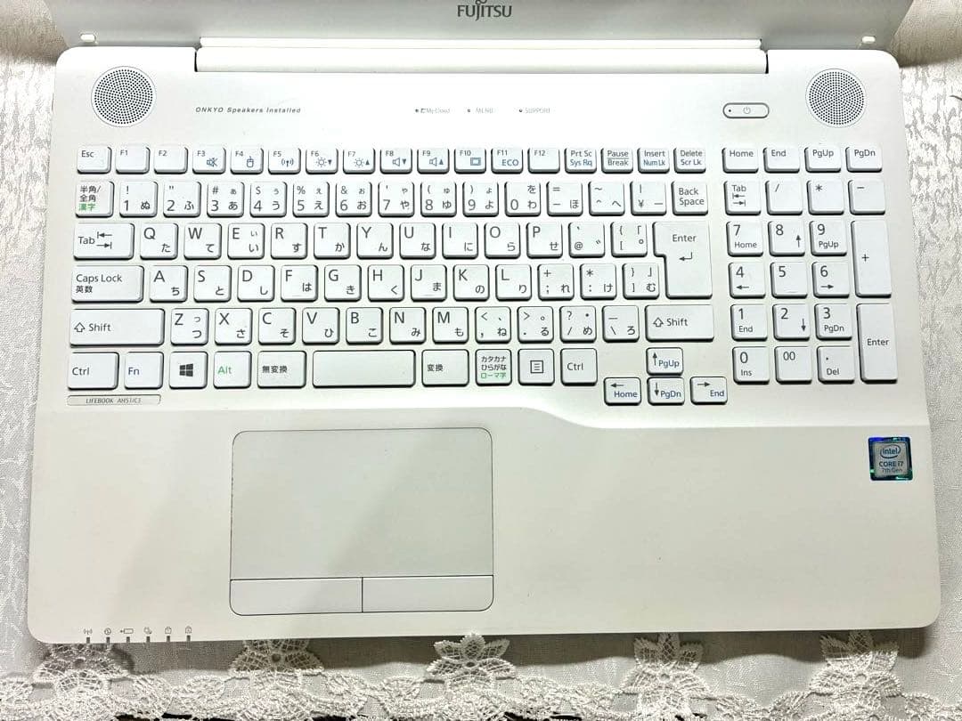 H*C様 富士通ノートPC ホワイト　LIFEBOOK AH51/C3 FMVA