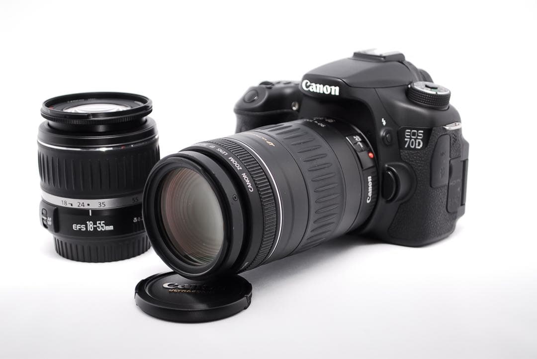 Wi-Fi＆超速AF機能付✨Canon EOS 70D✨超望遠レンズセット✨