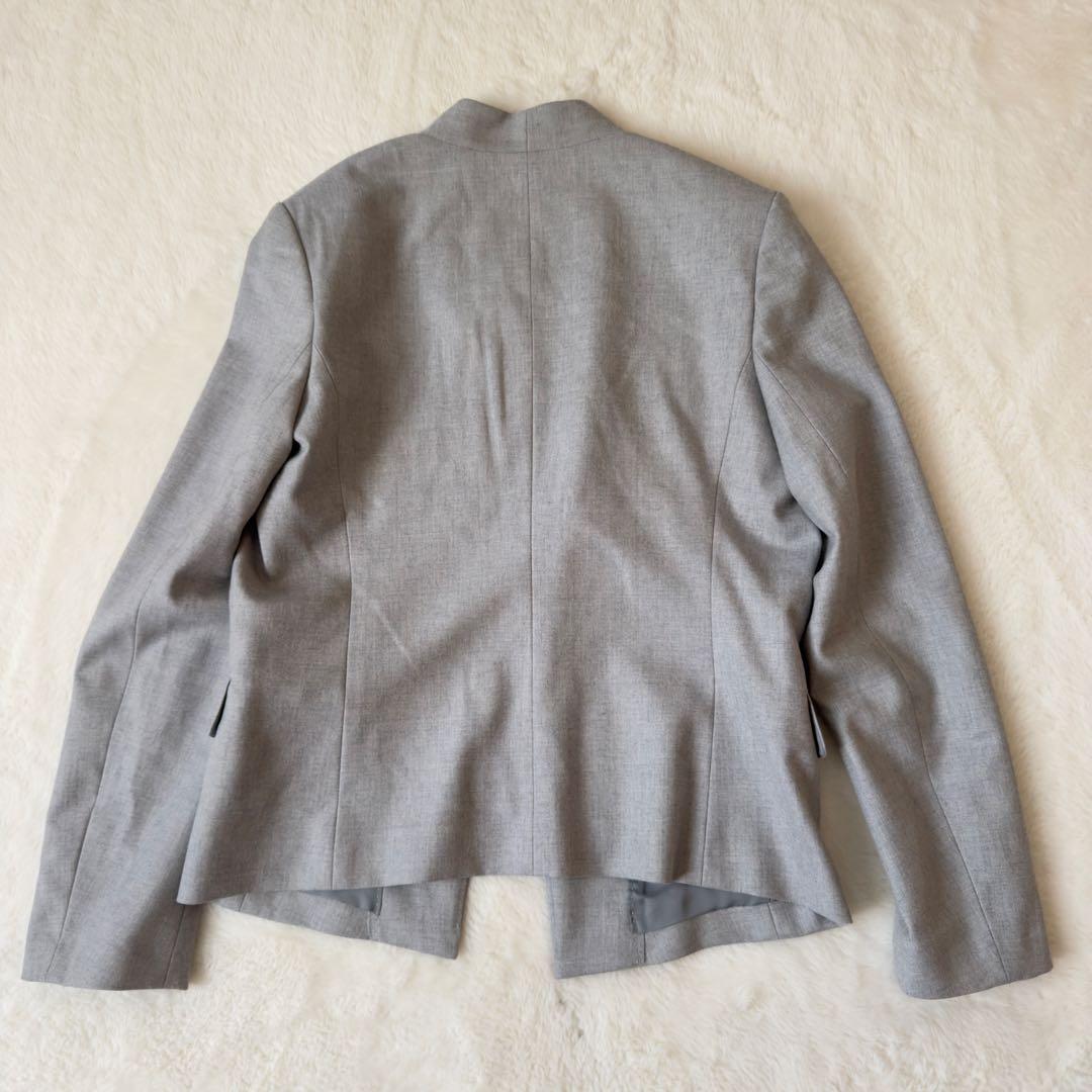 theory luxe パンツセットアップ　フォーマル　ビジネス　グレー　40