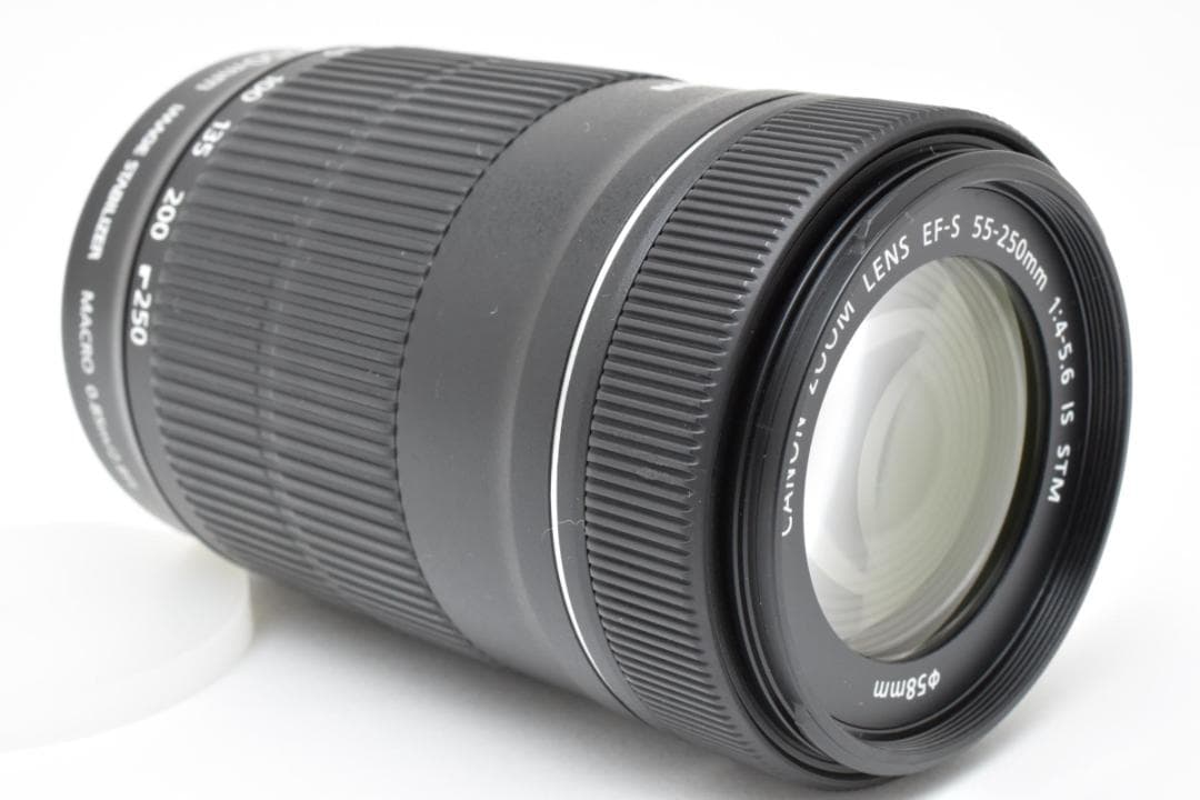 美品⭐️望遠レンズ⭐️Canon EF-S 55-250mm STM⭐手ブレ補正