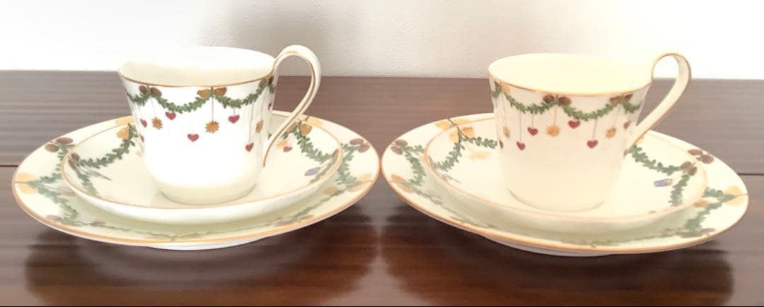 ロイヤルコペンハーゲン　スターフルーテッド　クリスマスセット