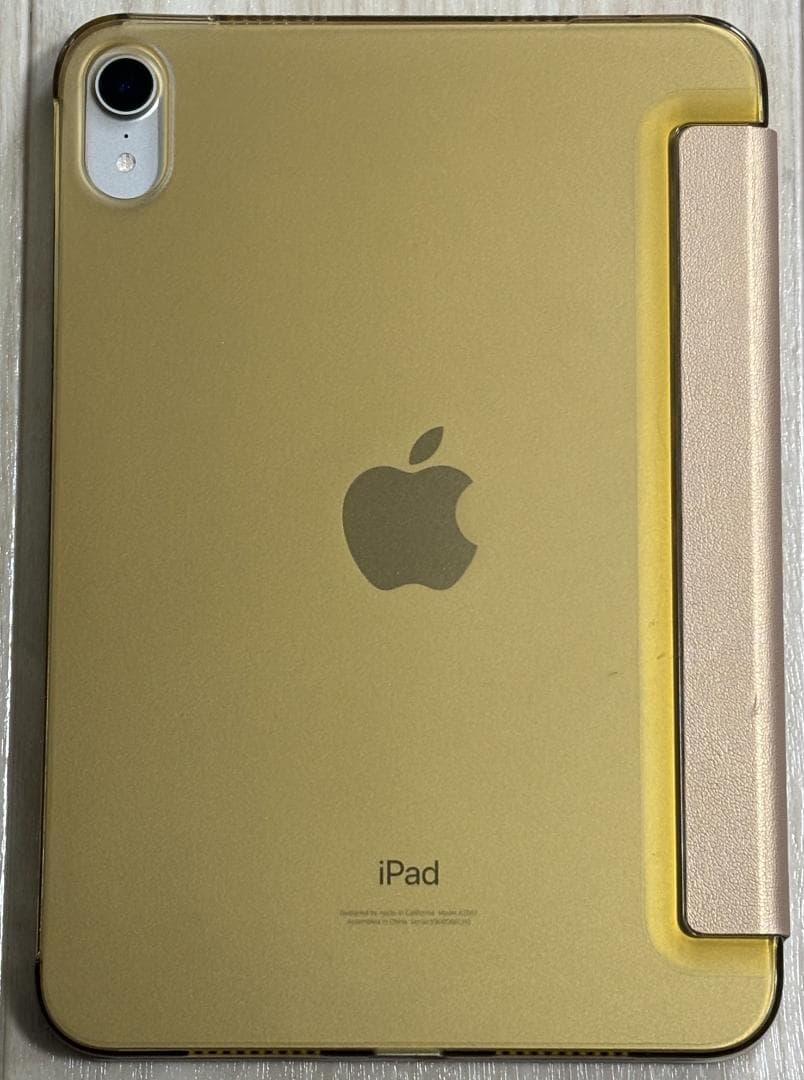 美品/カバー＋保護フィルム付/iPad mini 第6世代 64GB Wi-Fi