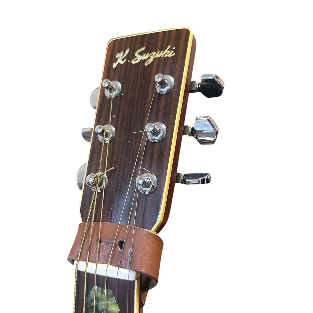 Kiso Suzuki W-300 ビンテージ　アコースティックギター　ケース付