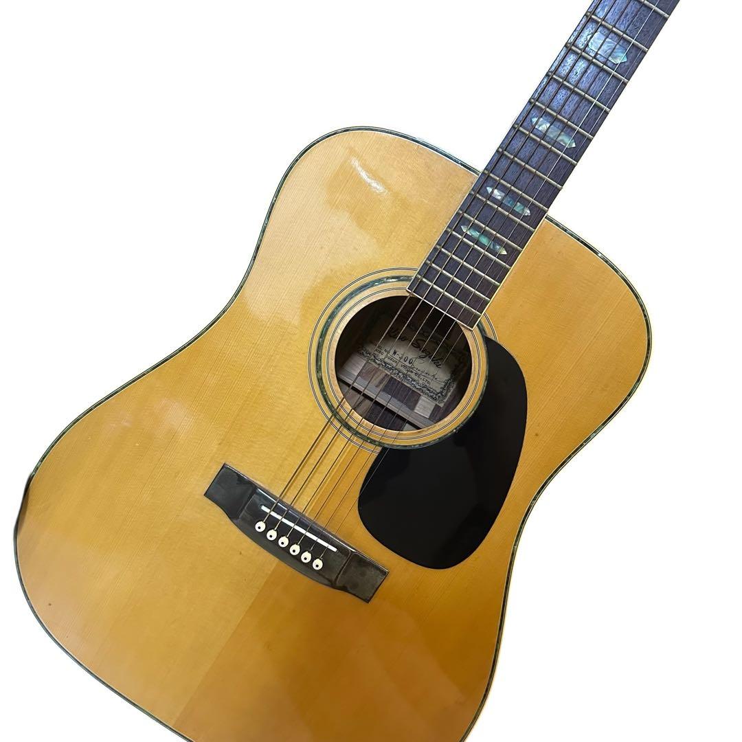 Kiso Suzuki W-300 ビンテージ　アコースティックギター　ケース付