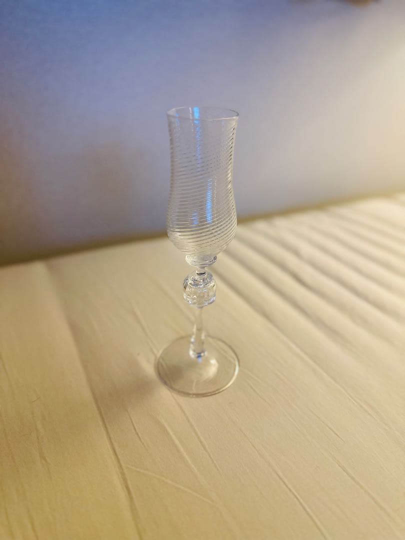 関野 亮さん　ガラスのゴブレット