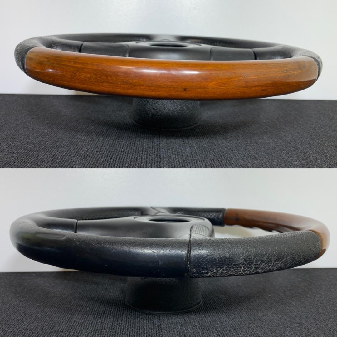 NARDI ナルディ Z5 ステアリング 36.5Φ 木目 ウッド ＆ レザー