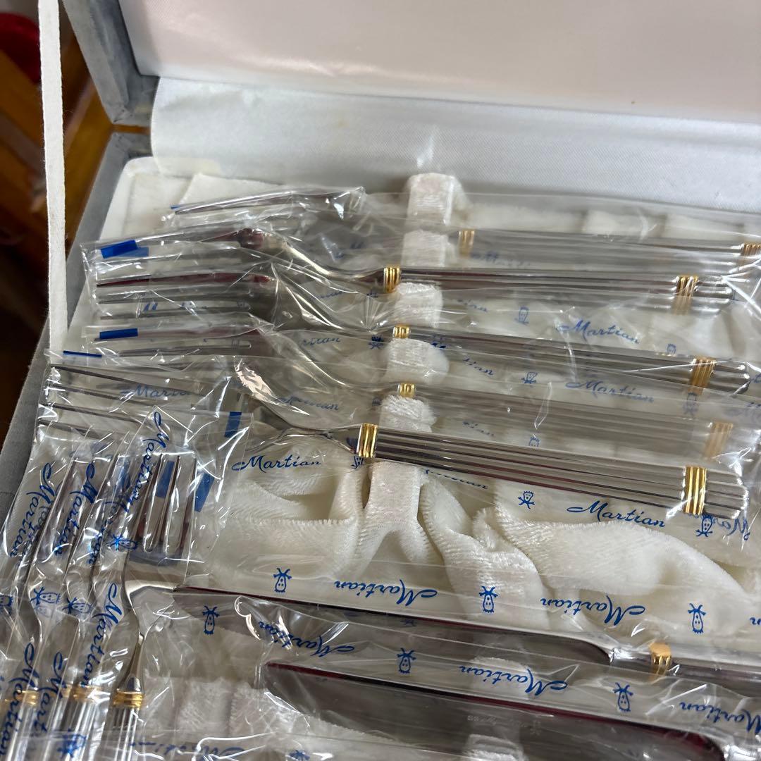 ま*く様 Martian Patra カトラリーセット 18-12ステンレス 豪