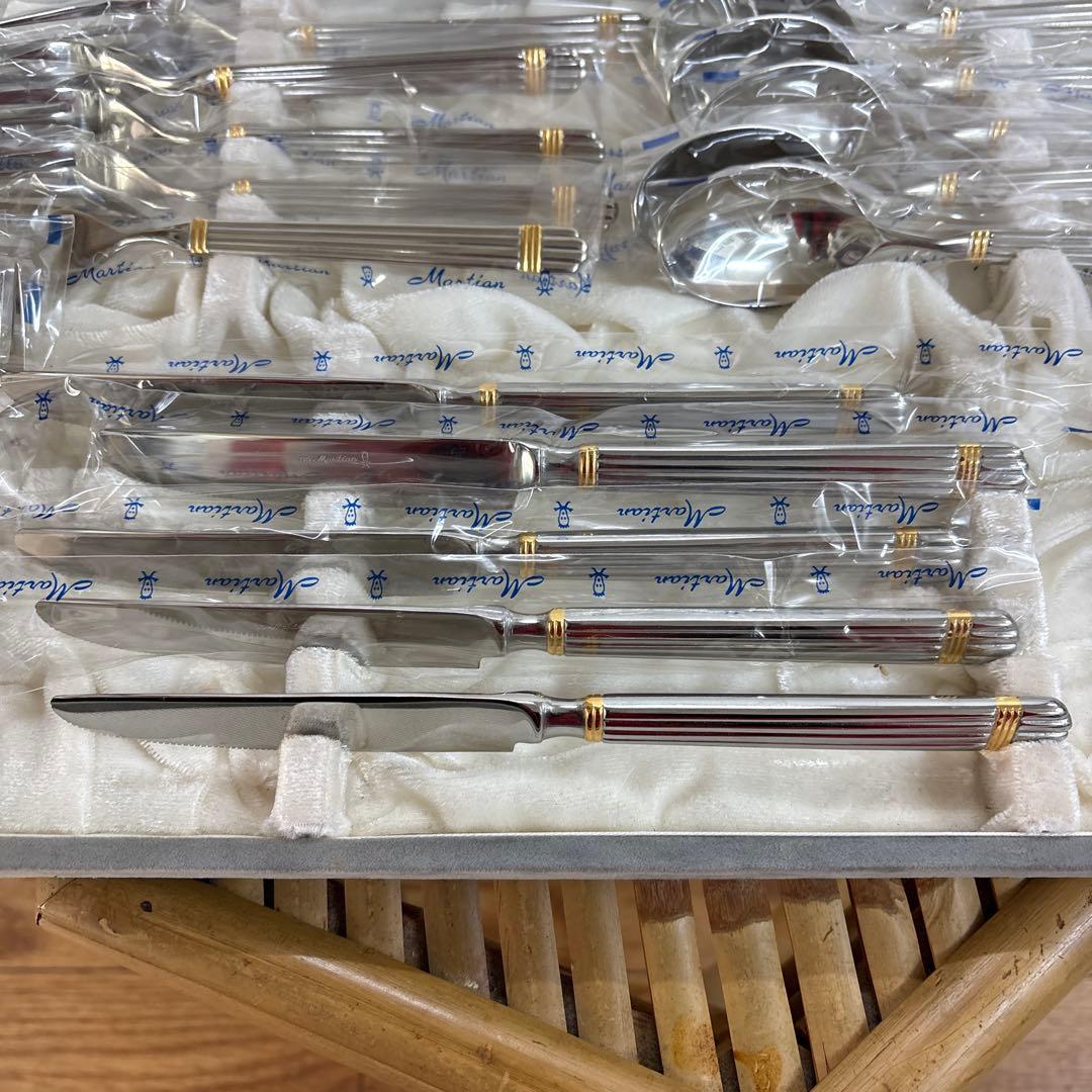 ま*く様 Martian Patra カトラリーセット 18-12ステンレス 豪