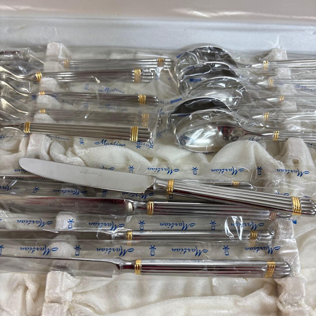 ま*く様 Martian Patra カトラリーセット 18-12ステンレス 豪