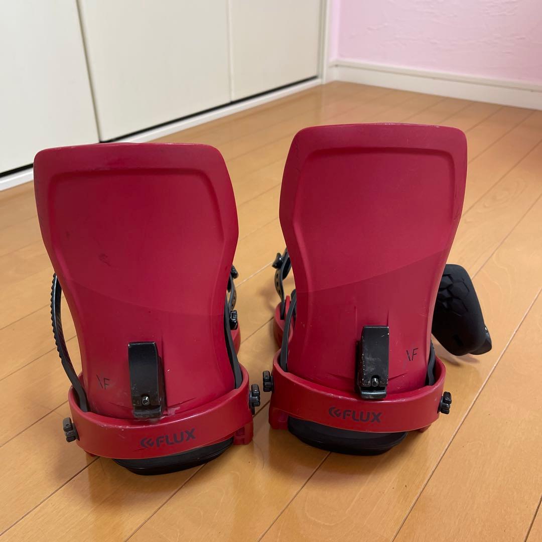 FLUX スノーボードビンディング レッドXF