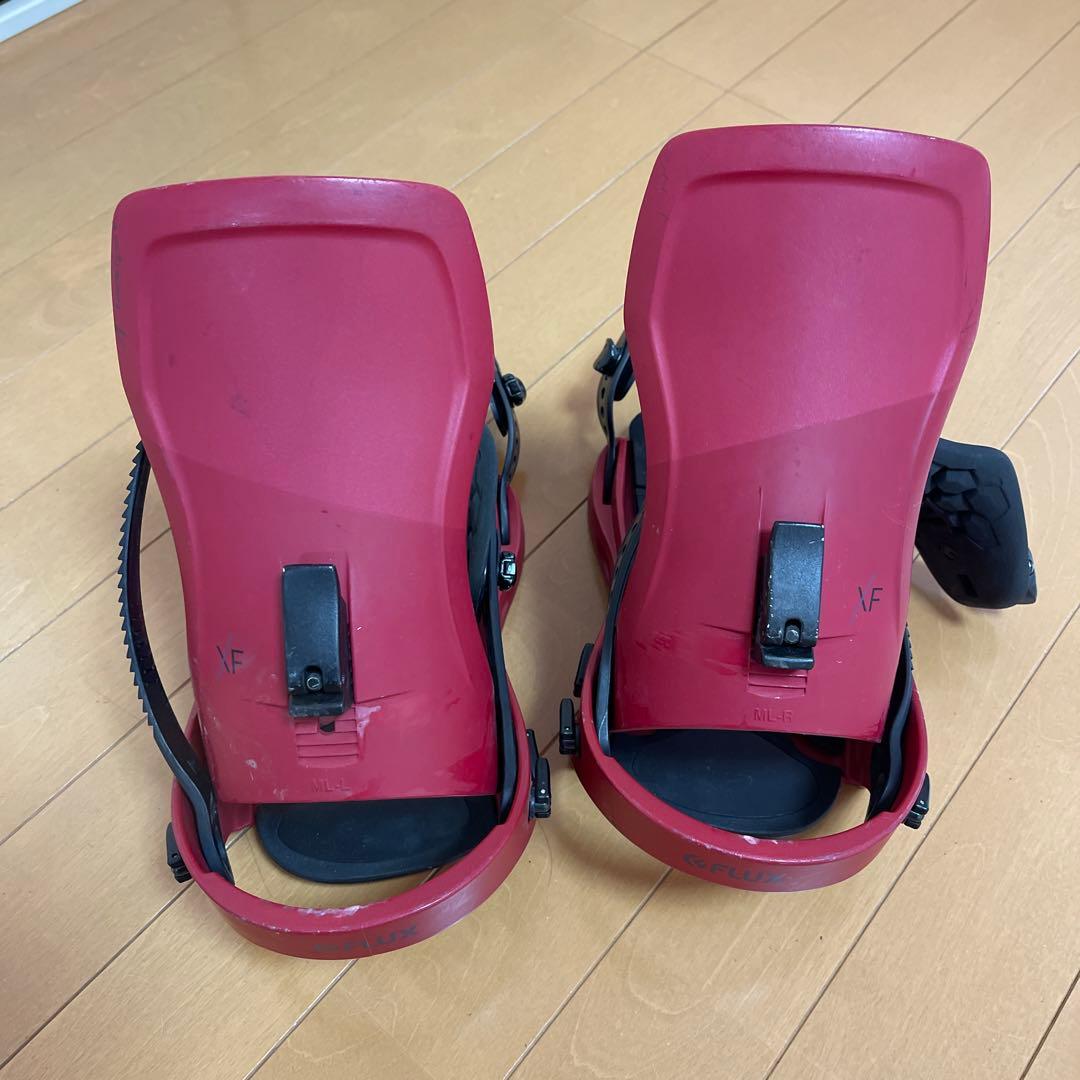FLUX スノーボードビンディング レッドXF