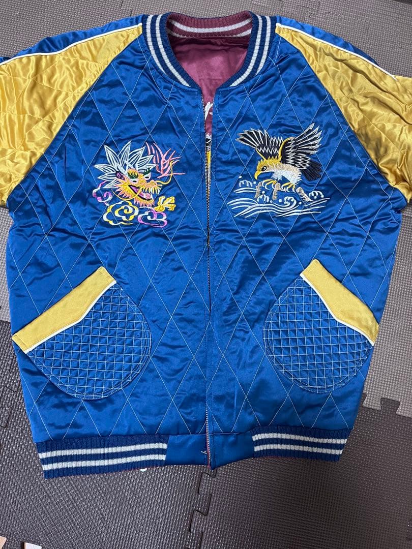 XLサイズ　スカジャン SAPEur サプール リバーシブルスカジャン