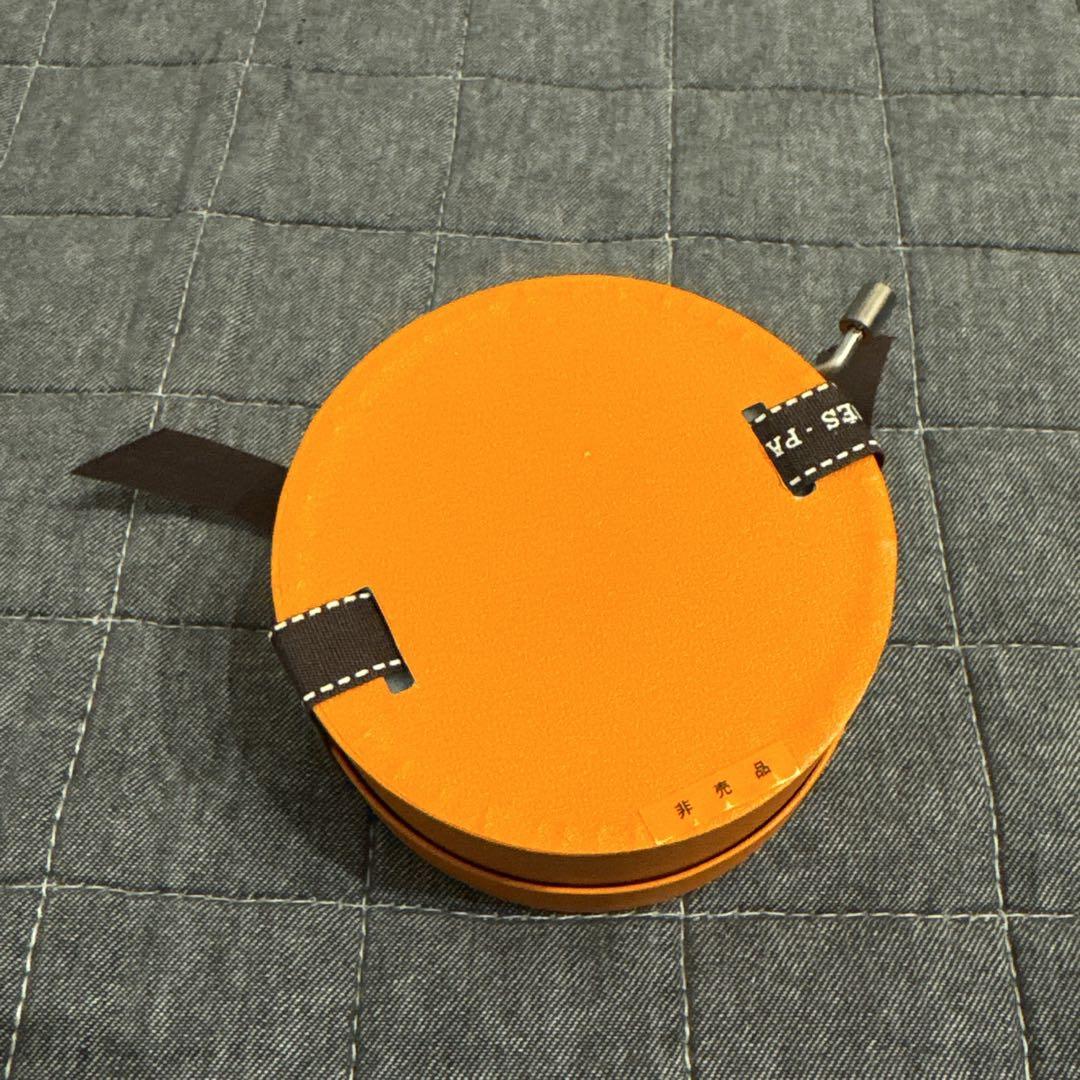 希少 HERMES エルメス オルゴール 非売品 サンタが街にやってくる 手回し