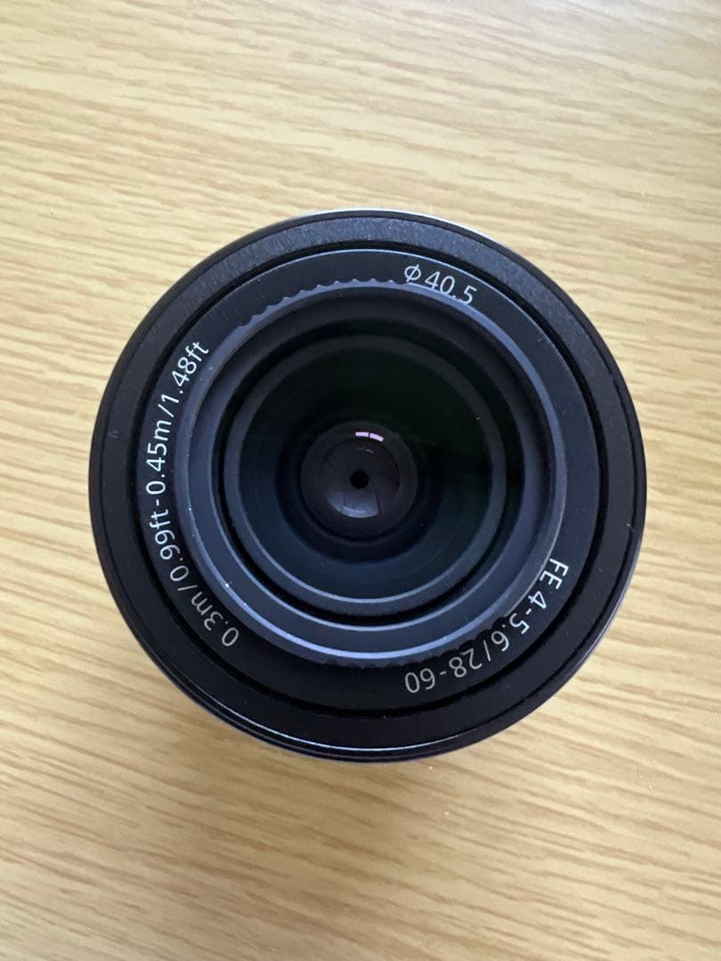 【フィルター込み】SONY E 28-60mm F4-5.6 ズームレンズ