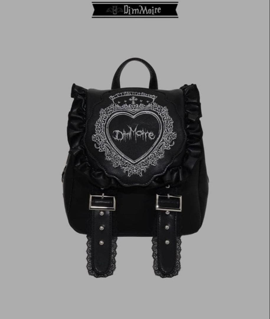 DimMoire HeartCore フリルミニリュック Black