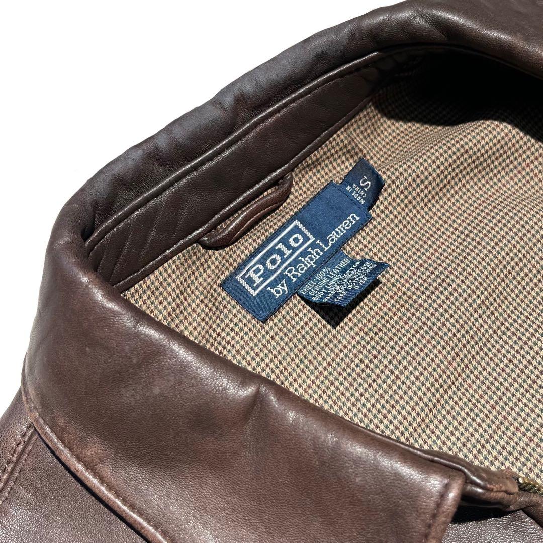 ジャケット・アウター POLO RALPH LAUREN LEATHER JACKET