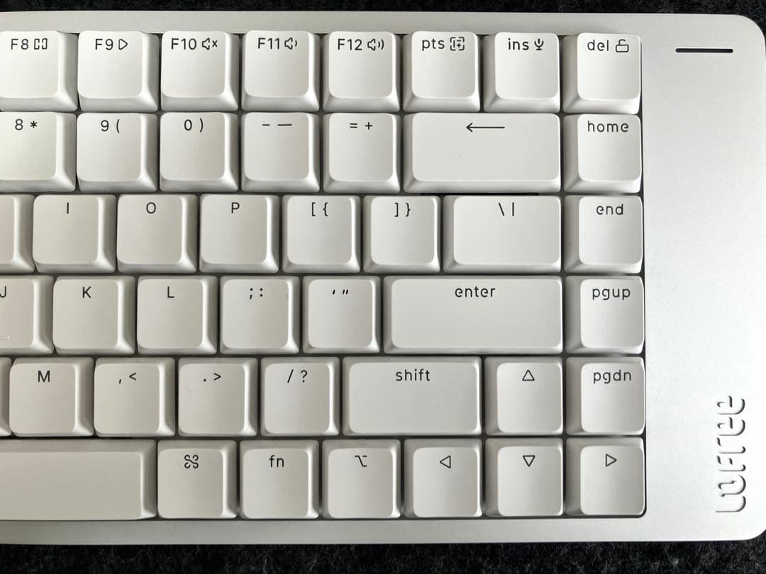 【超美品】Lofree Flow2 84キーボード シルバー （Void 静音）