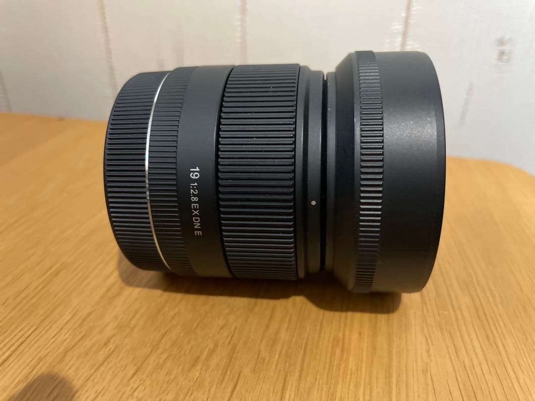 極美品 sigma 19mm f2.8 sony-E 防湿庫保管