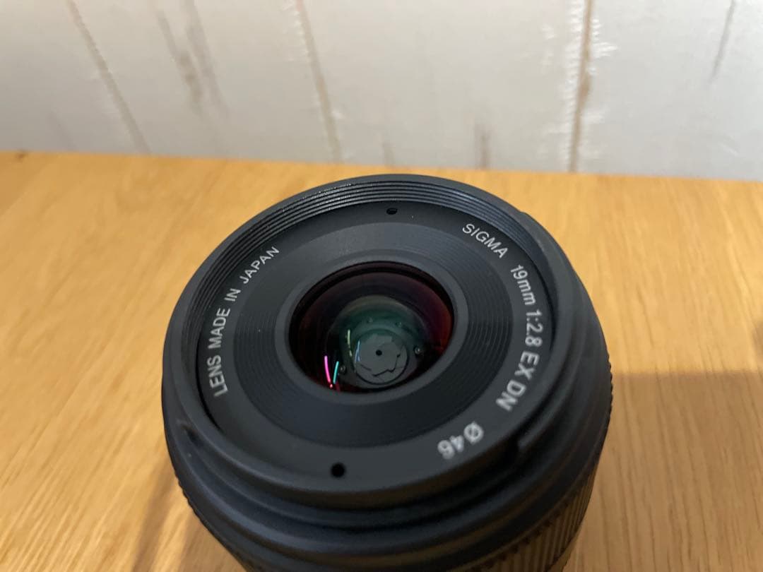 極美品 sigma 19mm f2.8 sony-E 防湿庫保管
