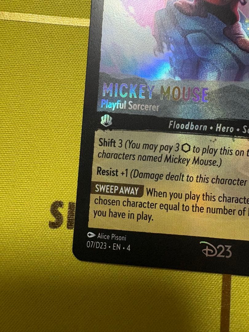 ディズニー ロルカナ ミッキー D23 限定プロモ②