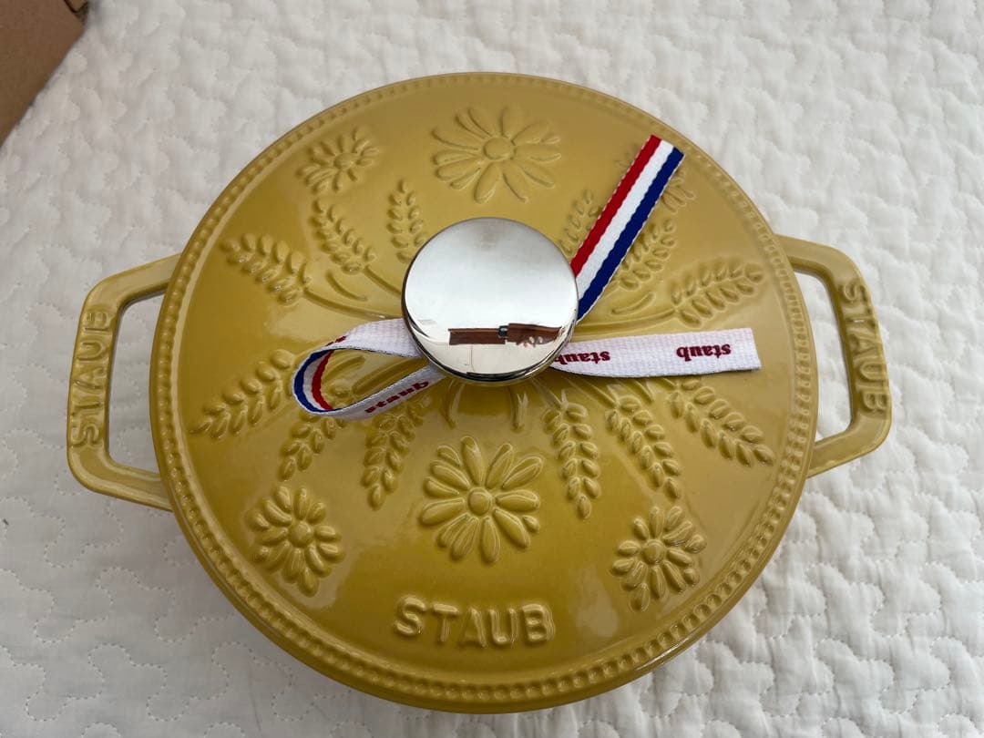 〈新品〉ストウブ　ワナベS マーガレット　シトロン