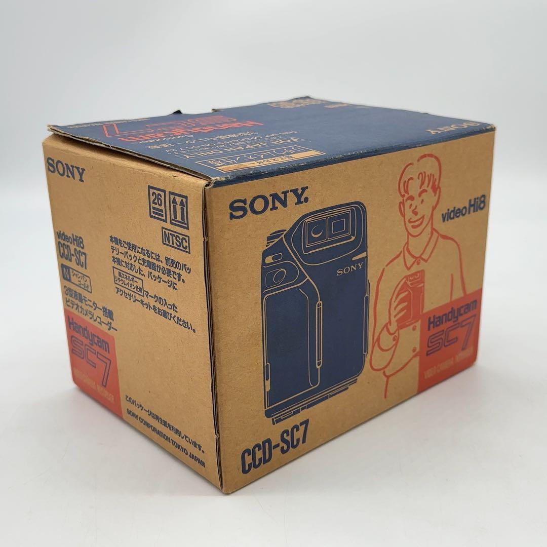 SONY ソニー ビデオカメラ CCD-SC7 Hi8 ハンディカム 動作確認済