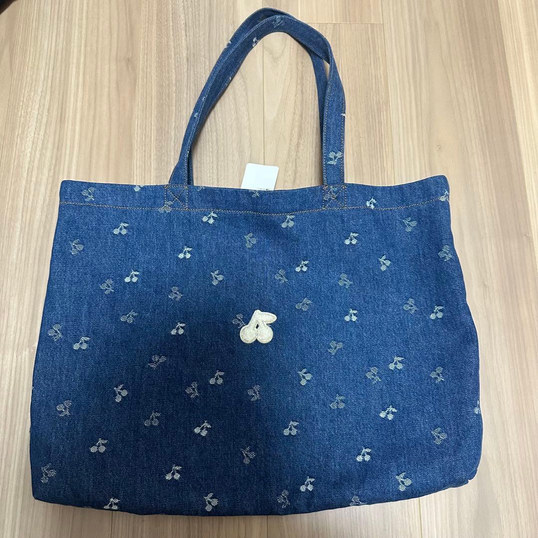 ボンポワン　デニム　バッグ