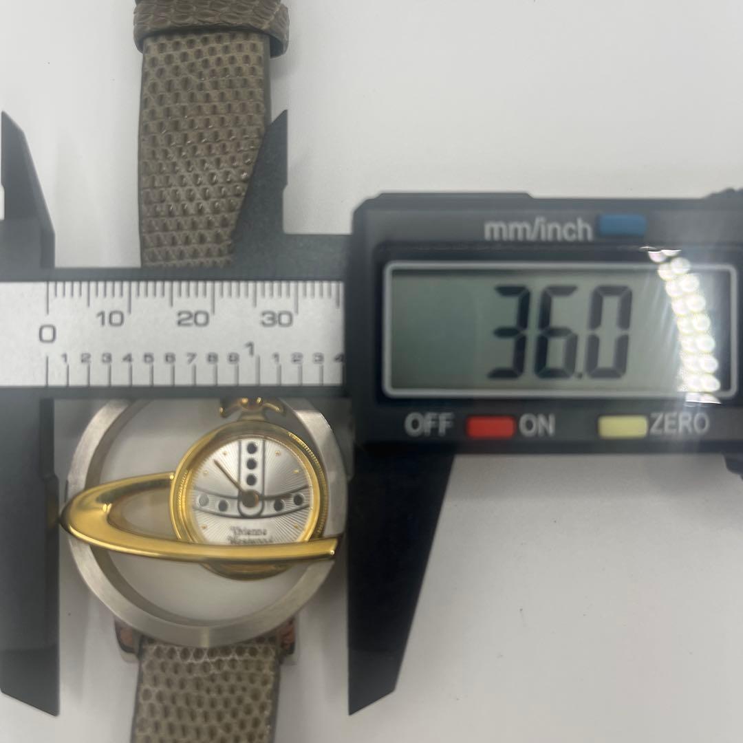 【希少】　新品電池　ヴィヴィアンウエストウッド　サークルオーヴ　シルバー