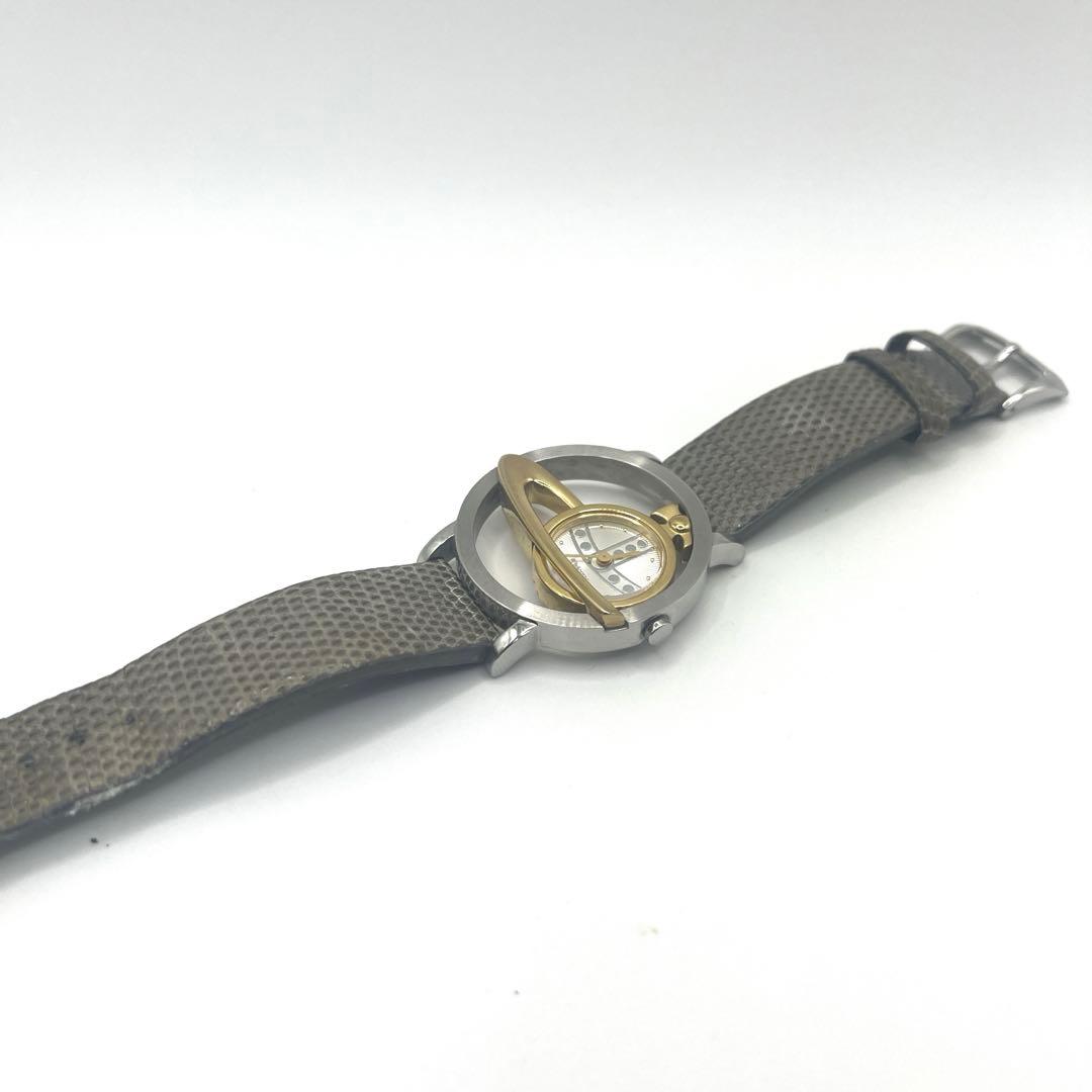 【希少】　新品電池　ヴィヴィアンウエストウッド　サークルオーヴ　シルバー